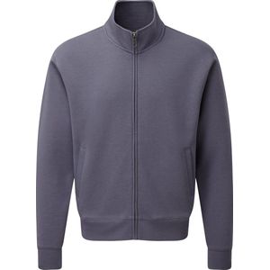 Russell - Authentiek Sweatshirt-jasje - Konvooi Grijs - Volledige Ritssluiting