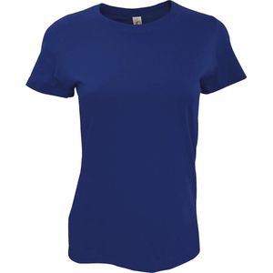 SOLS Dames dames Imperial Heavy Short Sleeve T-Shirt (Franse marine)