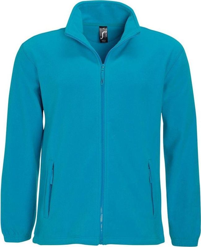 SOLS - North Full Zip - Outdoor Fleece Jacket - Aqua