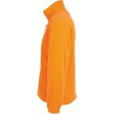 SOLS - North Full Zip - Outdoor Fleece Jacket - Neon Oranje