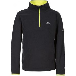Trespass - Jongens Etto Half Zip Fleece Sweater (Zwart)