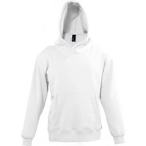 SOLS Slam Hooded Sweatshirt - Wit - Katoen