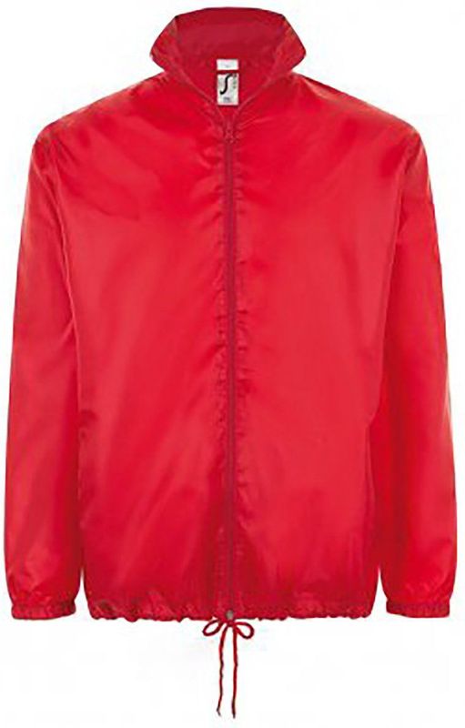 SOLS Unisex Shift Showerproof Windbreaker Jasje (Rood)