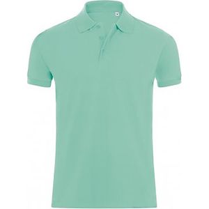 SOLS Heren Phoenix Poloshirt met korte mouwen Pique Polo (Grijze Mergel)