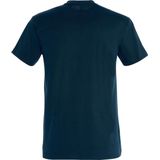 SOLS Dames/dames Imperial Heavy Short Sleeve T-Shirt (Aardolie blauw)