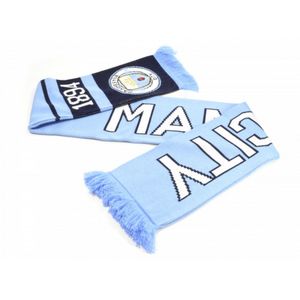 Manchester City FC Official Football Nero Scarf