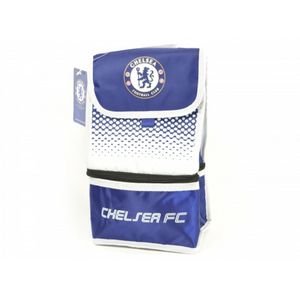 Chelsea FC Officiële Voetbal Fade Design Lunch Bag  (Blauw/Wit)