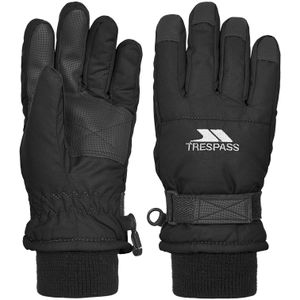 Trespass - Kinder Ruri II Winter Ski Handschoenen (Kindergröße 3) (Zwart)