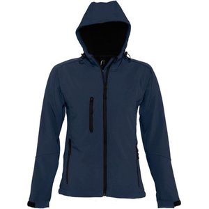 SOLS - Replay - Soft Shell Jacket - Franse Marine - Ademend - Winddicht - Waterbestendig