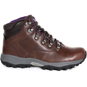 Regatta Grote Outdoor Vrouwen/dames Bainsford Waterdichte Wandelschoenen (Kastanje/alpine Paars) - Maat 39