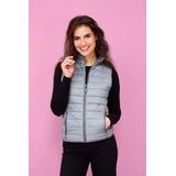SOLS - Bodywarmer - Metaalgrijs - Gewatteerd - Waterafstotend