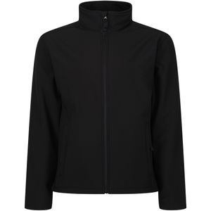 Regatta - Geweven Softshell Jack - Zwart - 96% Polyester, 4% Elastaan