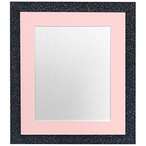 FRAMES BY POST Glitz kunststof fotolijst met roze frame, 30,5 x 30,5 cm