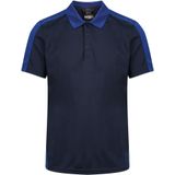 Regatta - Contrast Coolweave Polo - Blauw - Polyester Piquéstof