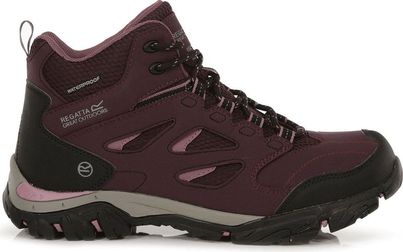 Regatta Lady Holcombe IEP Waterdichte Middelhoge Wandellaarzen - Wandelschoenen - Vrouwen - Rood