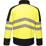 Jas Heren Reflecterende Strepen Zipper Pockets Hi-s Pro 3-layer Softshell