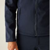 Regatta - Ablaze Printable Softshell Jacket - Zwart - Polyester - Winddicht