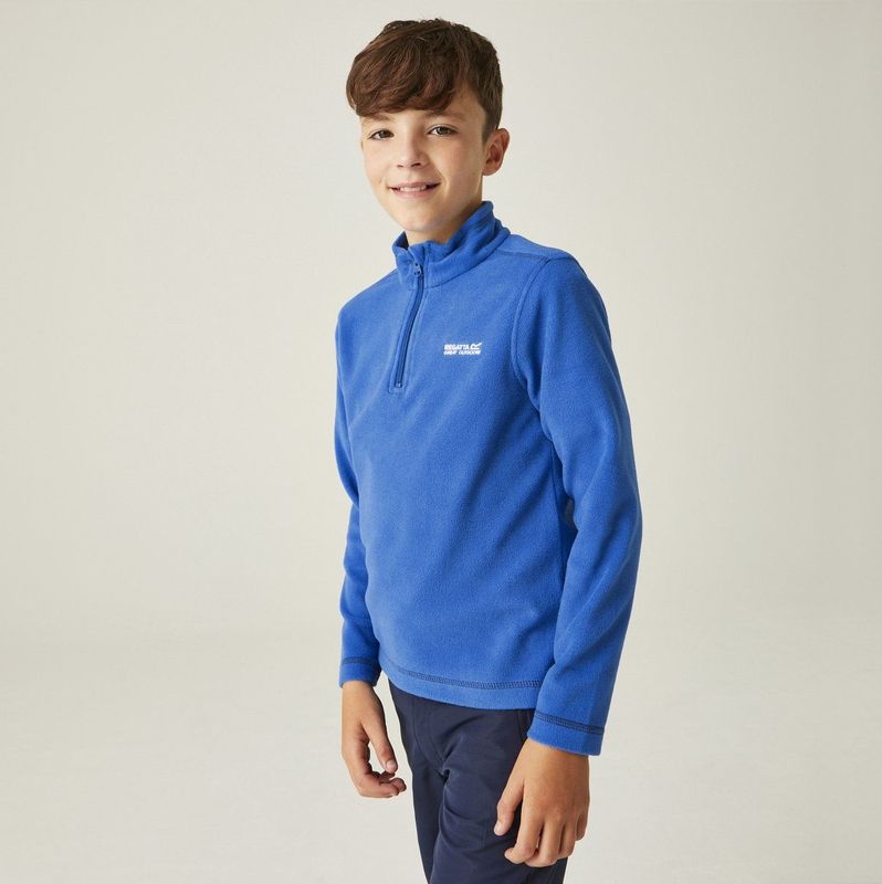 Regatta - Hot Shot II - Kinderfleece - Met Halve Rits - 100% Polyester
