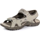 Regatta - Haris - Sandalen - Zwart - PU-leer - Lichtgewicht TPR-zool