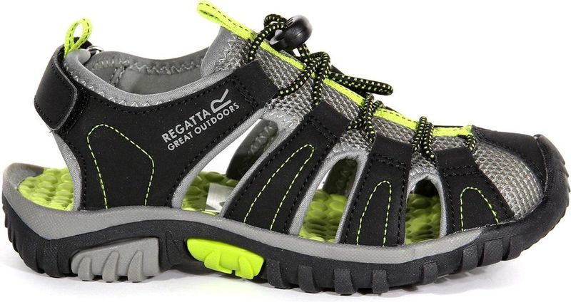 Regatta Westshore Sandalen - Zwart - PU Nubuck en Mesh - Watervriendelijk