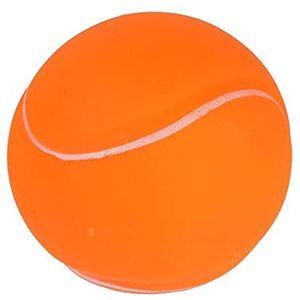 regatta squeaker tennis dog toy chewing toy orange