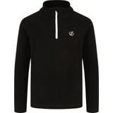 Dare 2B, Freehand Fleece Kinderskipully met Halve Rits, Zwart, Maat 104