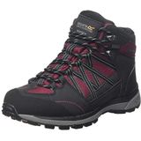 Regatta - Samaris Mid Ii - Wandelschoenen - Zwart - Geweven Nylon - Isotex Waterdicht