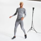 Dare 2b - Men' In The Zone Base Layer 3/4 Leggings - Basislaag - Mannen - Grijs