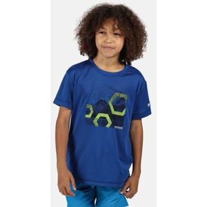 Regatta - Kid's Alvardo V Graphic T-Shirt - Outdoorshirt - Kinderen Jaar - Blauw