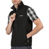 Regatta - Bradwell - Vest - Zwart - Warm Geweven Stretchstof
