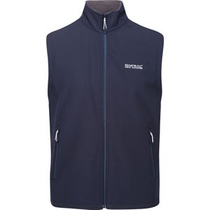 Regatta - Bradwell II - Softshellvest - Zwart - Winddicht, Waterafstotend, 96% Polyester, 4% Elastaan