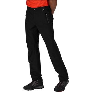 Stretchbroeken - Zwart - 100% Polyester - Waterdicht en Ademend