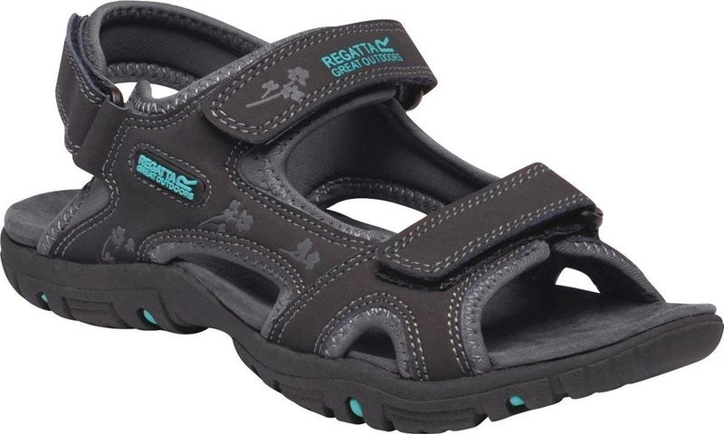 De Lady Haris sandaal van Regatta - dames - grijs