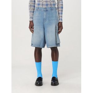 JW Anderson - Korte Broeken - Blauw - Katoen - Bermuda Shorts met Zakken