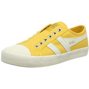 Gola Womens Coaster Slip Sneakers (Dames |beige/oranje)