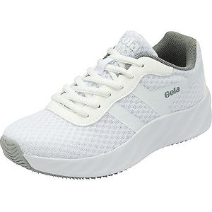 Gola Draken Hardloopschoenen voor dames, Wit Grijs