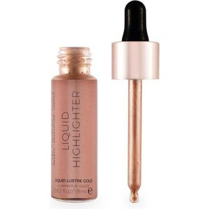 Makeup Revolution Liquid Highlighter Lustre Gold 18 ml