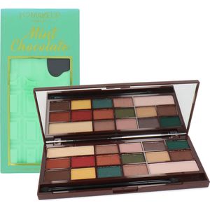 Makeup Revolution I Love Revolution Oogschaduw Palette - Mint Chocolate