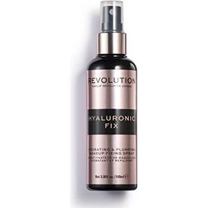 Makeup Revolution Hyaluronic Fix Fixatie Make-up Spray met Hydraterende Werking 100 ml