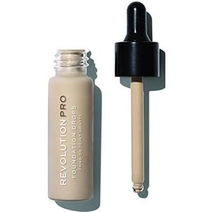 Revolution PRO Foundation Drops Vloeibare Foundation  met Pippet Tint  F2 18 ml