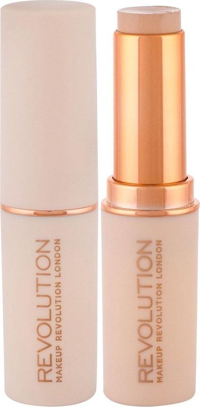 Makeup Revolution Fast Base make-up in een stick Tint F3 6.2 gr