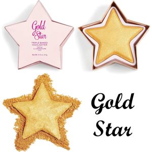 Makeup Revolution Star Of The Show Highlighter - Gold Star