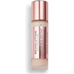 Revolution - Conceal & Define Foundation 23 ml F1