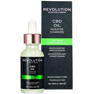 Revolution Skincare CBD Voedende Olie  voor Droge Huid 30 ml