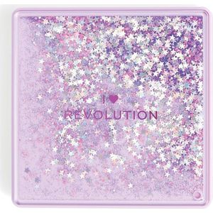 Makeup Revolution - I Heart Revolution Glitter Eyeshadow - Eye Shadow Palette 13 g Fortune Seeker
