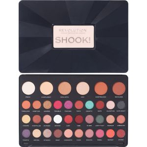 Makeup Revolution - SHOOK! - Oogschaduw Palette - 8 Kleuren - Poeder