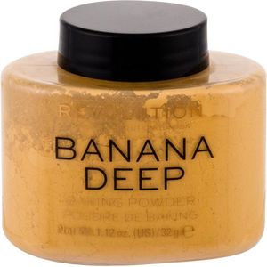 Makeup Revolution - Banana Deep - Los Poeder - Parabeenvrij - 1 Eenheid