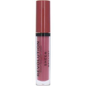 Makeup Revolution - Crème Lipstick - Krémová rtěnka 3 ml 114 White Wedding (L)