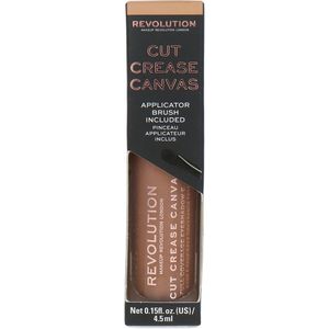 Makeup Revolution - Cut Crease Canvas - Oogschaduw Primer - Etch Deep
