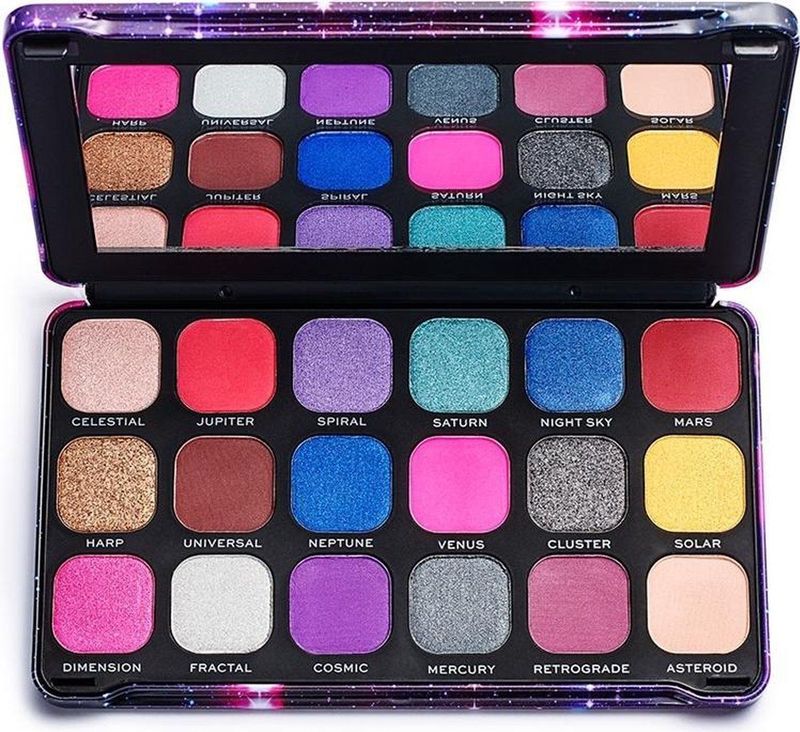 Makeup Revolution - Forever Flawless - Oogschaduw Palette - Tint Constellation - 18 x 1.1 gr
